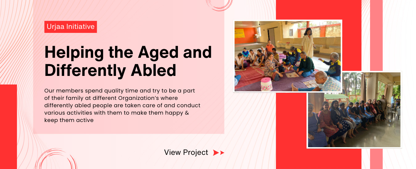 Urjaa Foundation - Helping the Aged and Differently Abled Project